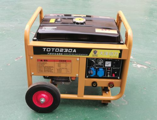 190A汽油发电电焊机实拍图解析与日用电器修理应用